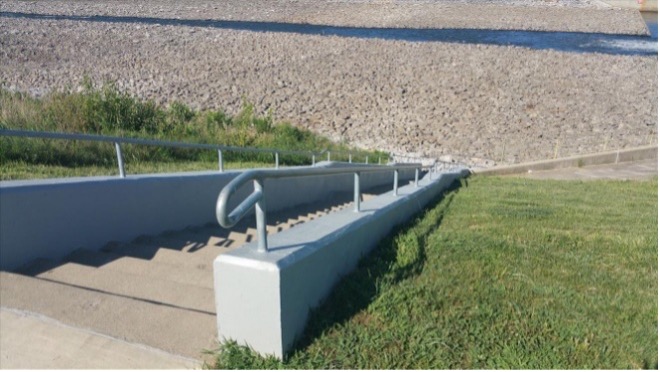 Rend Lake Spillway Handrailing Image 2